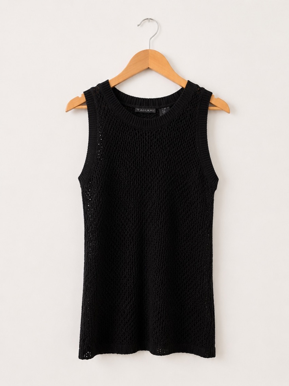 Tahari Black Swimsuit Coverup XL